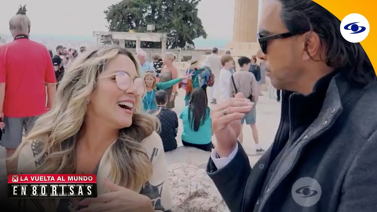 Mabel y Ricardo Arjona en Grecia; Don Jediondo y Melina en Marruecos -La vuelta al mundo en 80 risas