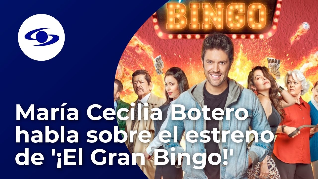 María Cecilia Botero nos cuenta sobre su personaje en la película '¡El Gran Bingo!' - Caracol TV
