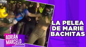 Video: Marie Bachitas se ‘gancha’ con pelea | Adrián Marcelo Presenta