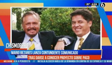 Video: Mario Bezares rompe el silencio sobre serie de Paco Stanley | El Chismorreo