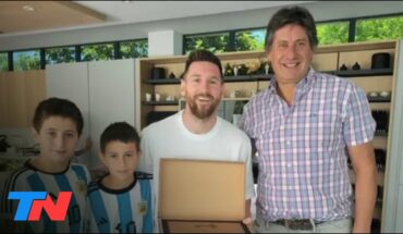 Video: Messi fue declarado ciudadano ilustre de Funes y lo agradeció con un video y un pedido de disculpas