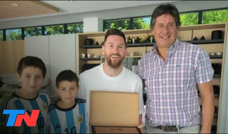 Video: Messi fue declarado ciudadano ilustre de Funes y lo agradeció con un video y un pedido de disculpas