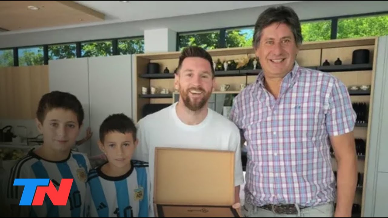 Messi fue declarado ciudadano ilustre de Funes y lo agradeció con un video y un pedido de disculpas