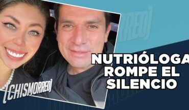 Video: Nutrióloga involucrada con Jorge Salinas rompe el silencio | El Chismorreo