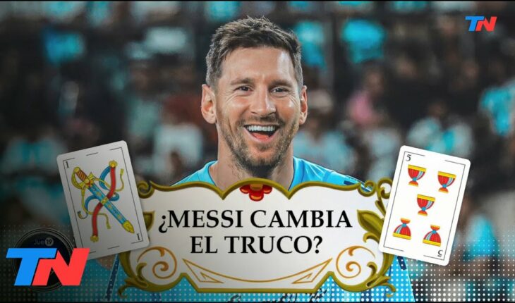 Video: Por Messi, la Asociación Argentina de Truco analiza que el 5 de Copas sea la carta más valiosa