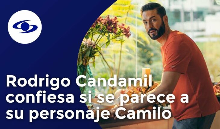 Video: Rodrigo Candamil confiesa si se parece a su papel de Camilo en 'El último hombre sobre la tierra'