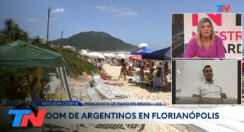 Video: VERANO 2023 I Boom de argentinos en Florianópolis, con más de 75 mil turistas