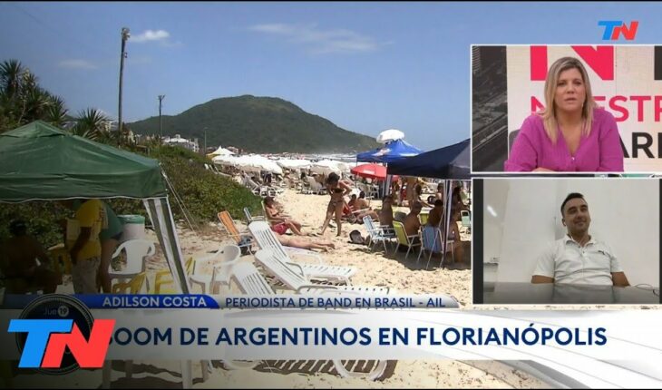 Video: VERANO 2023 I Boom de argentinos en Florianópolis, con más de 75 mil turistas