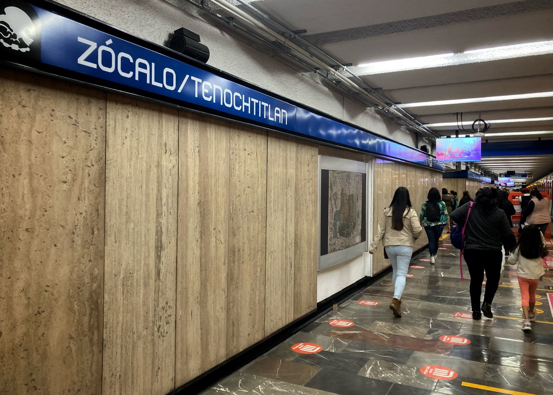 Zocalo and Audtorio stations will be closed until January 11