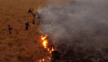 Corrientes y Chubut presentan focos de incendios forestales activos