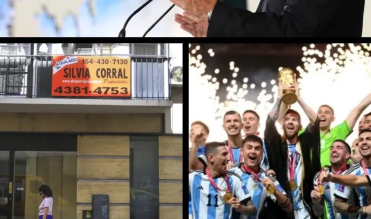 El Gobierno visitará la Antartida; Los alquileres en CABA aumentaron hasta 13%; Messi y la Selección Argentina fueron nominados a los premios Laureus y mucho más…