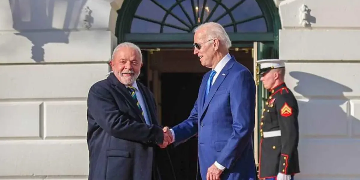 Lula da Silva met with Joe Biden in the United States