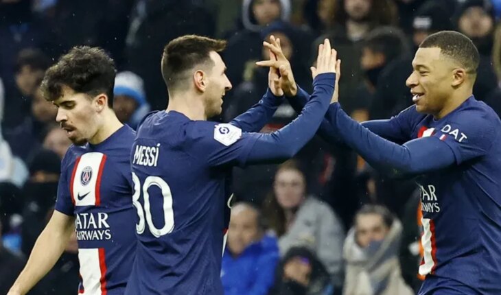 PSG crushed Olympique in the classic with Messi’s goal