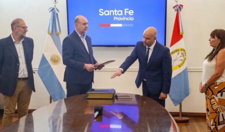 Santa Fe: el nuevo ministro de Seguridad presentó su equipo y prometió llevar “paz a la ciudadanía”