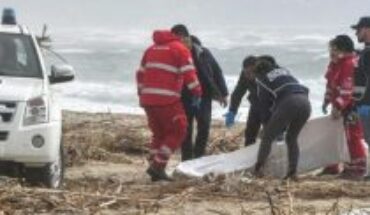 Unos 60 migrantes mueren en naufragio cerca de la costa de Italia