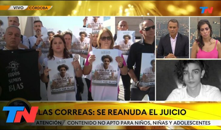 Video: CÓRDOBA I Crimen de Blas Correas: se reanudó el juicio después de dos meses