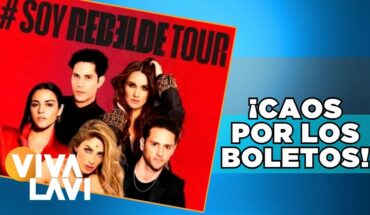 Video: El caos en la venta de boletos para el concierto de RBD | Vivalavi