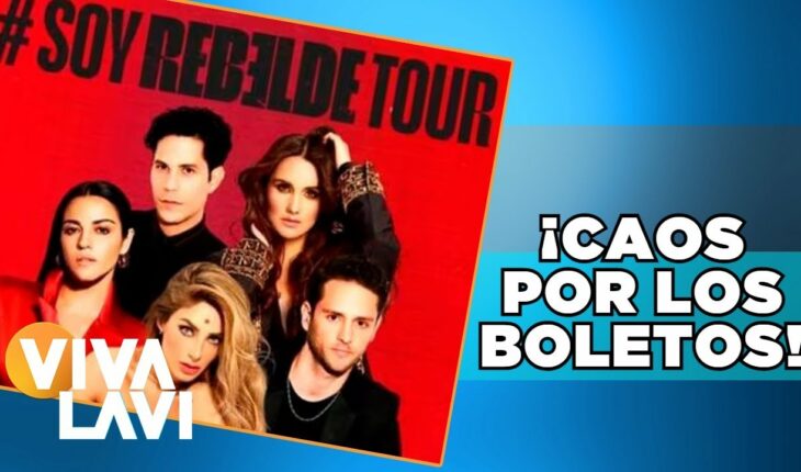 Video: El caos en la venta de boletos para el concierto de RBD | Vivalavi