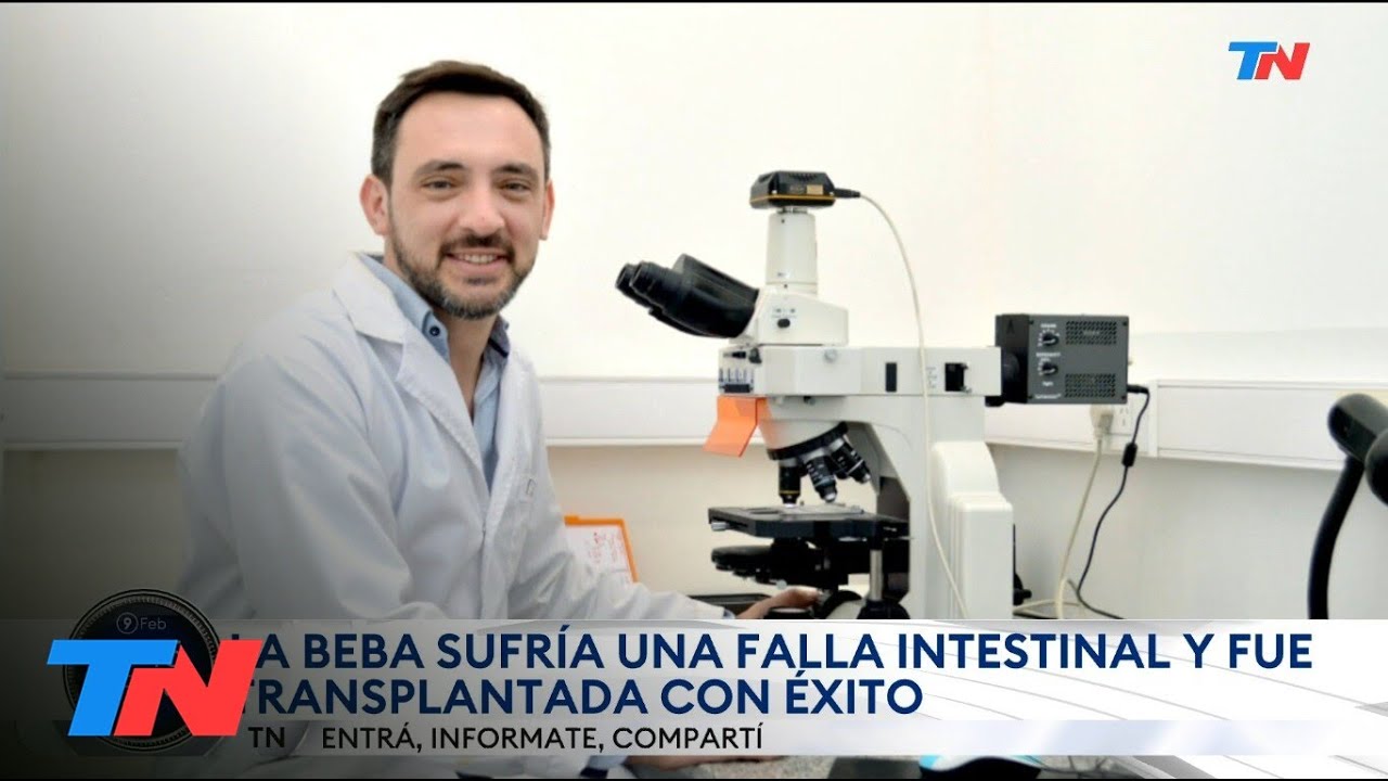 ORGULLO ARGENTINO I Se realizó el primer trasplante de un intestino "sin vida"