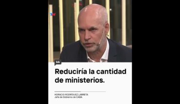 Video: Rodríguez Larreta: “En un Gobierno mío va a haber menos ministerios” I #Shorts