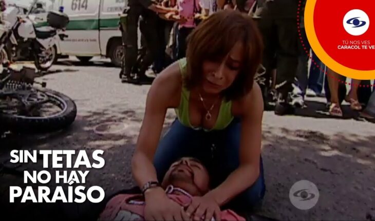 Video: Sin tetas no hay paraíso: Catalina y doña Hilda se enteran que Bayron fue asesinado por la Policía