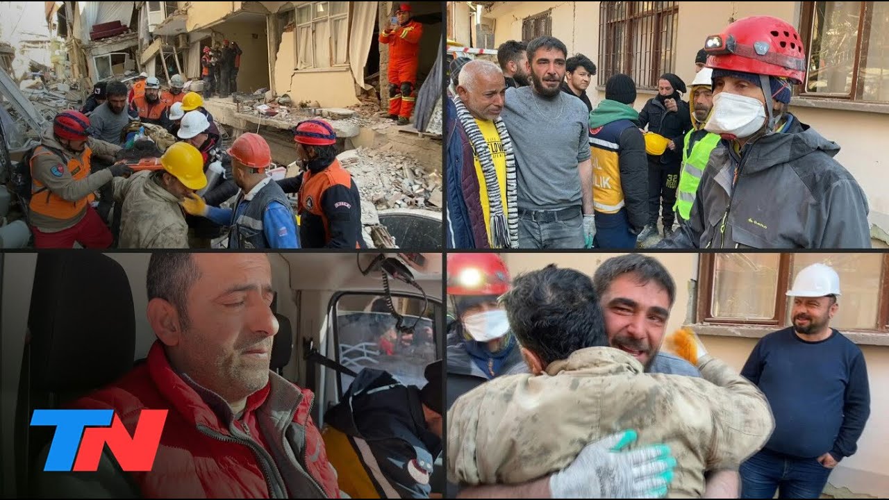 TERREMOTOS EN TURQUÍA Y SIRIA I Rescataron a la joven Melda después de 80 horas bajo los escombros