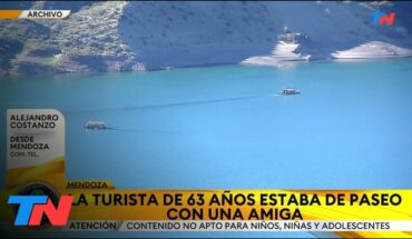Video: TRAGEDIA EN MENDOZA: una turista quiso cruzar el río Atuel, cayó al agua y murió ahogada