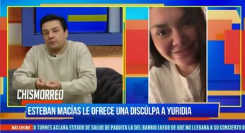 Video: “Te portabas prepotente”: Esteban Macías responde a Yuridia | El Chismorreo