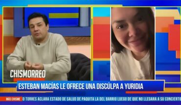 Video: “Te portabas prepotente”: Esteban Macías responde a Yuridia | El Chismorreo