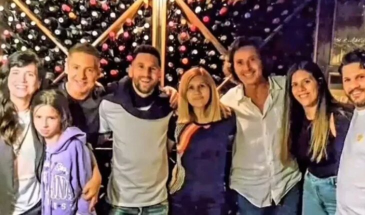 El encuentro de Lionel Messi con Adrián Suar y Griselda Siciliani: cena y multitud en Palermo