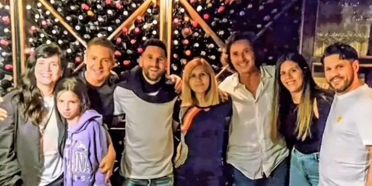 El encuentro de Lionel Messi con Adrián Suar y Griselda Siciliani: cena y multitud en Palermo