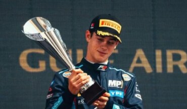 Fórmula 3: Franco Colapinto quedó segundo en la carrera sprint de Bahrein