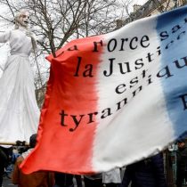 French again protest against pension reform