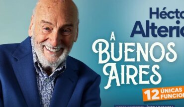 Héctor Alterio se despide de los escenarios argentinos