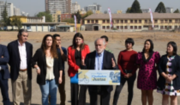 Ministro Montes anuncia compra de terreno de Ciudad del Niño para construir más de mil viviendas