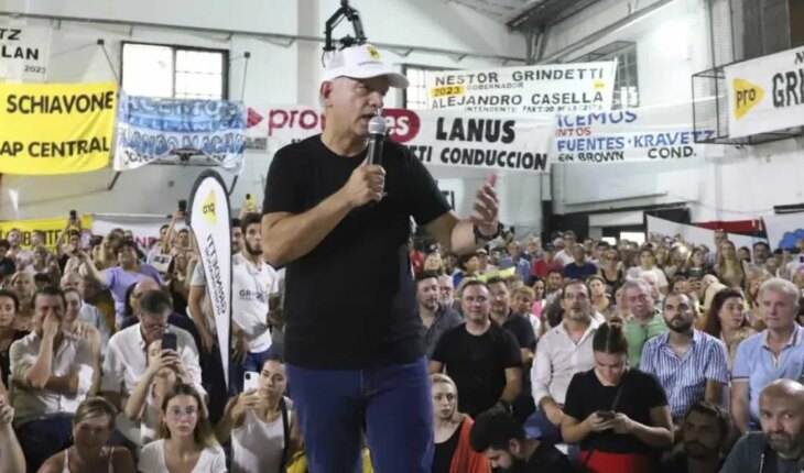 Néstor Grindetti se lanzó como candidato a gobernador de la provincia de Buenos Aires