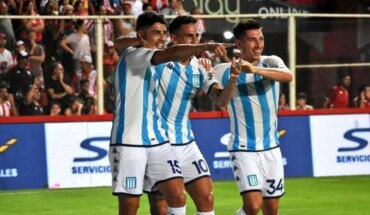 Racing beat Unión in Santa Fe and approaches the top of the Professional League