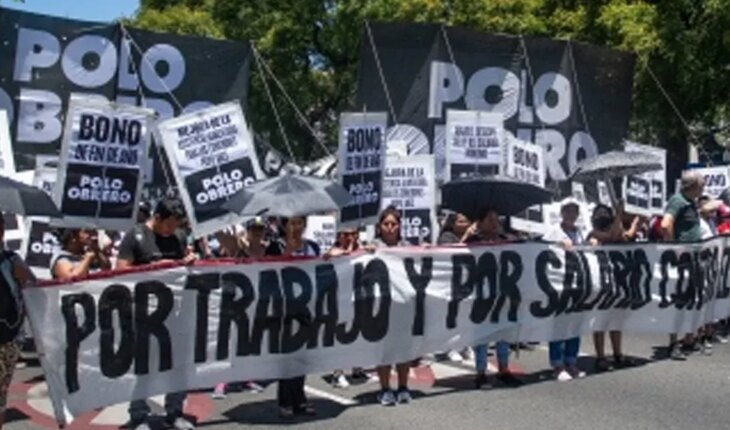 Unidad Piquetera se reúne en Plaza de Mayo para definir un plan de lucha