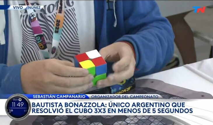 Video: “A ojo de buen cubero” I Campeonato de Cubos Rubik