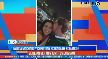 Video: Alicia Machado es captada con el ex de Frida Sofía | El Chismorreo