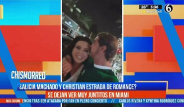 Video: Alicia Machado es captada con el ex de Frida Sofía | El Chismorreo