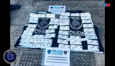 Video: Argentina vs Panamá: secuestraron 400 entradas falsas en los accesos al Monumental