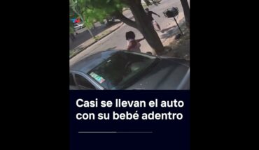 Video: Conurbano caliente: le robaron el auto… ¡y casi se lo llevan con su hijita adentro! I #Shorts