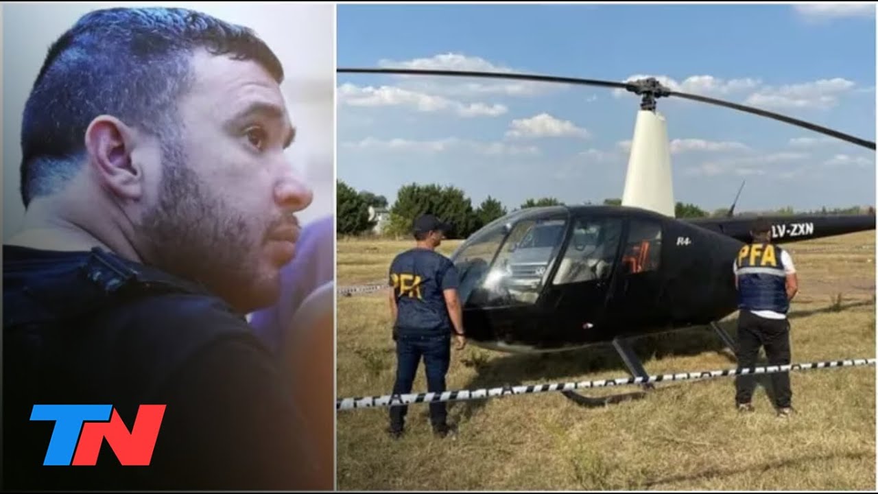 Frustraron la fuga de uno de los mayores narcos de Rosario: quería escapar en helicóptero de Ezeiza