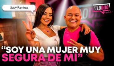 Video: Gaby Ramírez: “La gente me conocía por ORATA y fue desapareciendo GABY” | Se lo dijo con Miguel Díaz