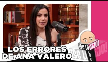 Video: Los errores más grandes de Ana Valero | Se lo Dijo