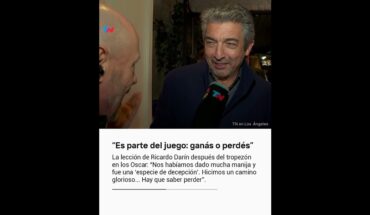 Video: “NOS HABÍAMOS DADO MUCHA MANIJA, PERO HAY QUE SABER PERDER”: RICARDO DARÍN, MANO A MANO CON TN