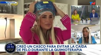 Video: QUIMIO CON PELO I Creó un casco para evitar la caída del cabello durante la quimioterapia