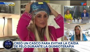 Video: QUIMIO CON PELO I Creó un casco para evitar la caída del cabello durante la quimioterapia