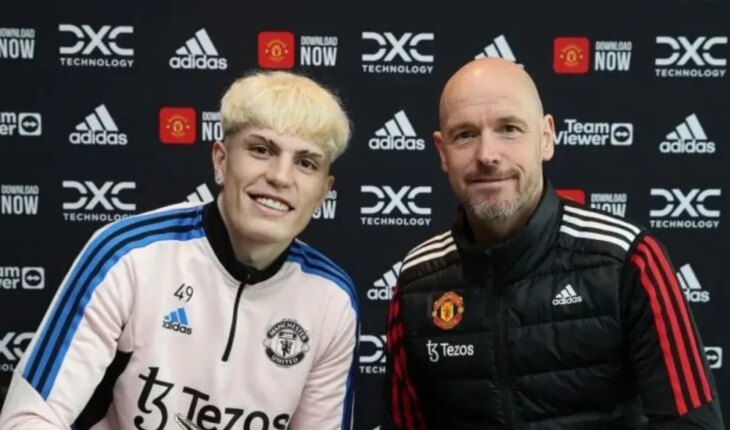 Alejandro Garnacho renewed his contract with Manchester United